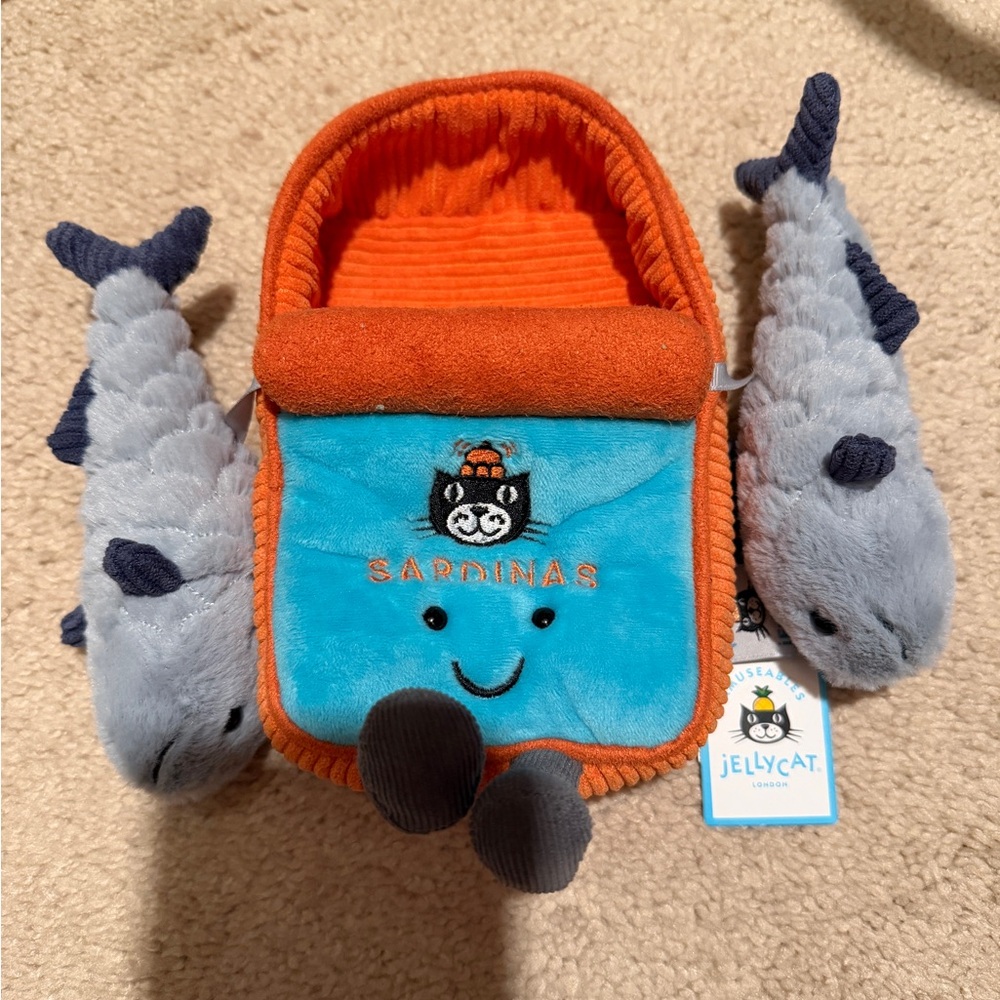 Jellycat Amuseables Sardine Tin - Picture 3 of 4